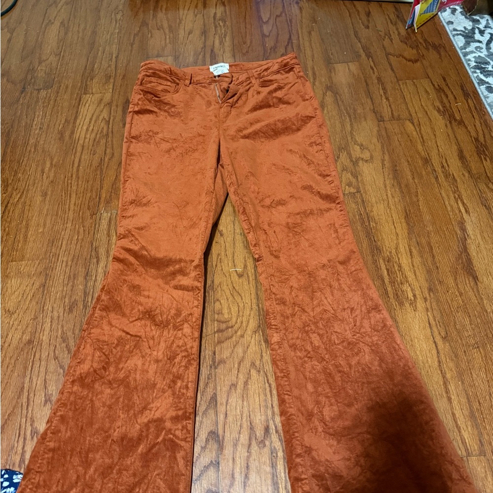 L'AGENCE Orange Flare & Wide Leg Jeans